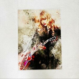 Taylor Swift Red 13"x 18" Matte Metal Print